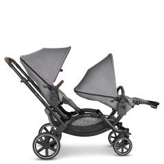 ABC Design Zoom Tin İkiz Bebek Arabası Ice Portbebe Set
