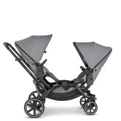 ABC Design Zoom Tin İkiz Bebek Arabası Ice Portbebe Set