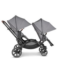 ABC Design Zoom Tin İkiz Bebek Arabası Ice Portbebe Set