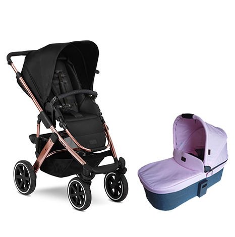 Salsa 4 Rose Gold Rose Portbebe Bebek Arabası Seti